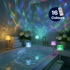 Cordless Dynamic Water Ripple & Ocean Wave Projector Lamp