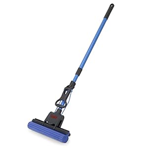 Butterfly Sponge Mop with Stainless Steel Handle