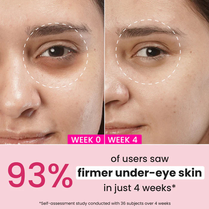 Pomegranate Retinol + Caffeine Eye Cream, Coffee Cherry & Rosehip Oil, Depuffs Under Eyes