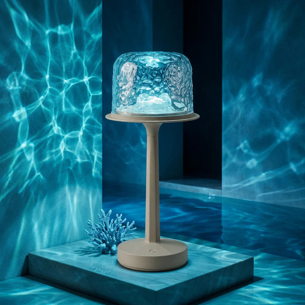 Cordless Dynamic Water Ripple & Ocean Wave Projector Lamp