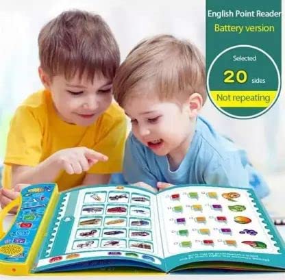Everlasting Intelligence Book Sound Book for Children, English Letters & Words Learning Book, Fun Educational Toys.