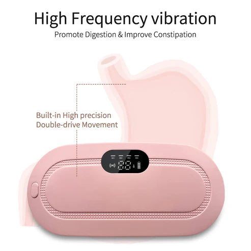 Everlasting Rechargeable Period Cramp Relief Massager & Heating Pad for Period Cramps Portable Cordless