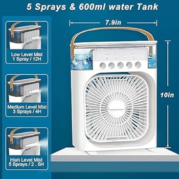 Everlasting Mini Cooler for Room Cooling AC Portable Mini Fan