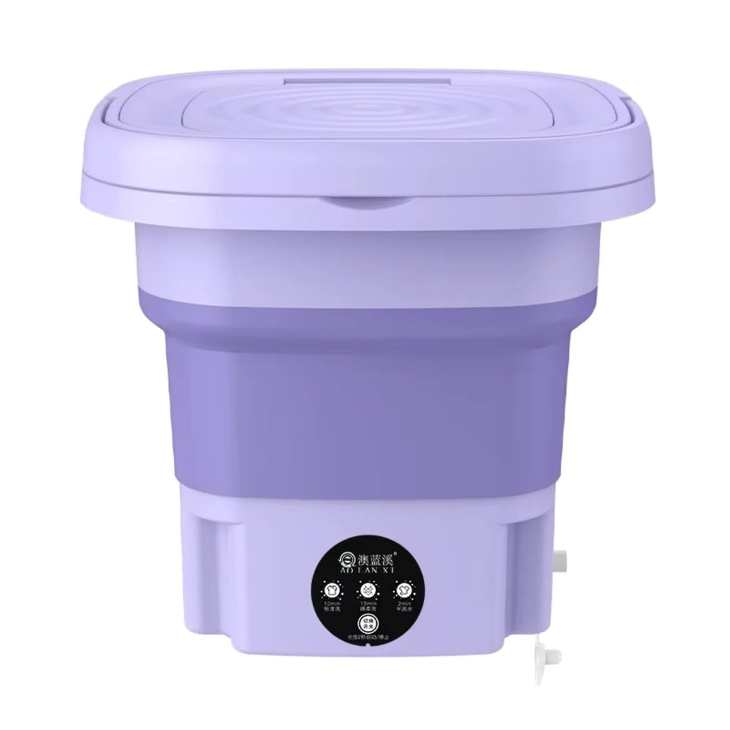 Semi Automatic Folding Mini Washing Machine with Dryer Deep Cleaning