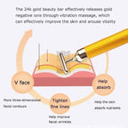 Everlasting 24k Gold Energy Beauty Bar Electric Vibration Facial Massage