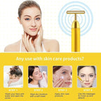Everlasting 24k Gold Energy Beauty Bar Electric Vibration Facial Massage