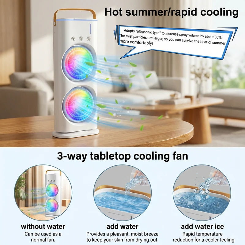 Everlasting Double Ended Spray Fan, Cold Air, 2026