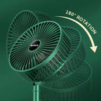 Everlasting Foldable Mini Desk Fan – Adjustable Height & Angle Table Fan (1 Pc)