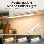 LED Rechargeable Touch Lamp | Magnetic Stick-On Light with 3 Color Modes
