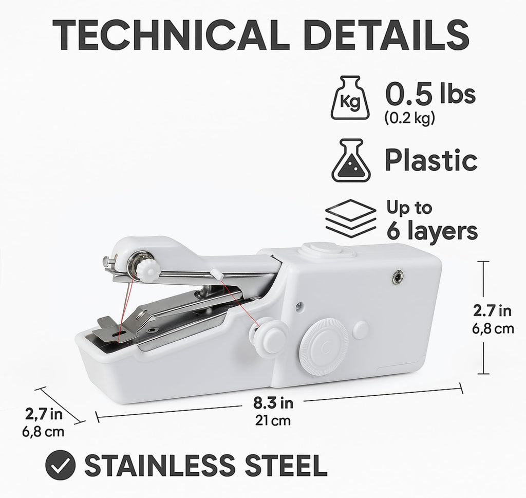 Everlasting Handy Stitch Mini Hand Sewing Machine