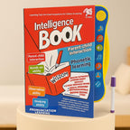 Everlasting Intelligence Book Sound Book for Children, English Letters & Words Learning Book, Fun Educational Toys.