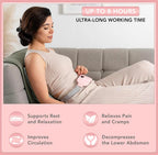 Everlasting Rechargeable Period Cramp Relief Massager & Heating Pad for Period Cramps Portable Cordless