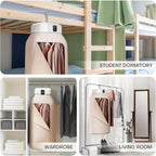 Everlasting Portable Electric Clothes Dryer for Home, Apartment, RV & Travel | Foldable Mini Wardrobe Dryer