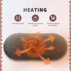 Everlasting Rechargeable Period Cramp Relief Massager & Heating Pad for Period Cramps Portable Cordless