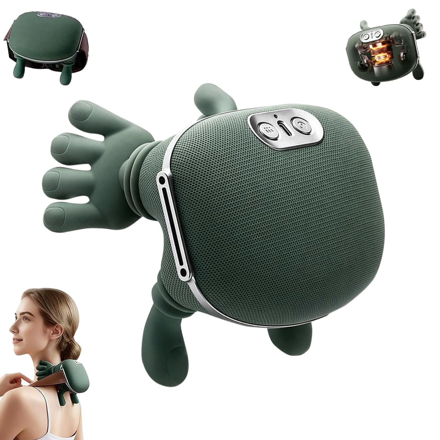 Everlasting Shoulder and Neck Massager, Bionic Heated Massager