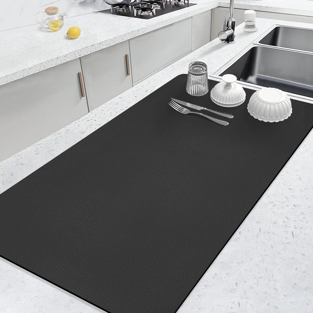 Everlasting Super Water Absorbent Quick Dry Mat with Anti-Slip Rubber Backing