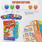 Everlasting Intelligence Book Sound Book for Children, English Letters & Words Learning Book, Fun Educational Toys.