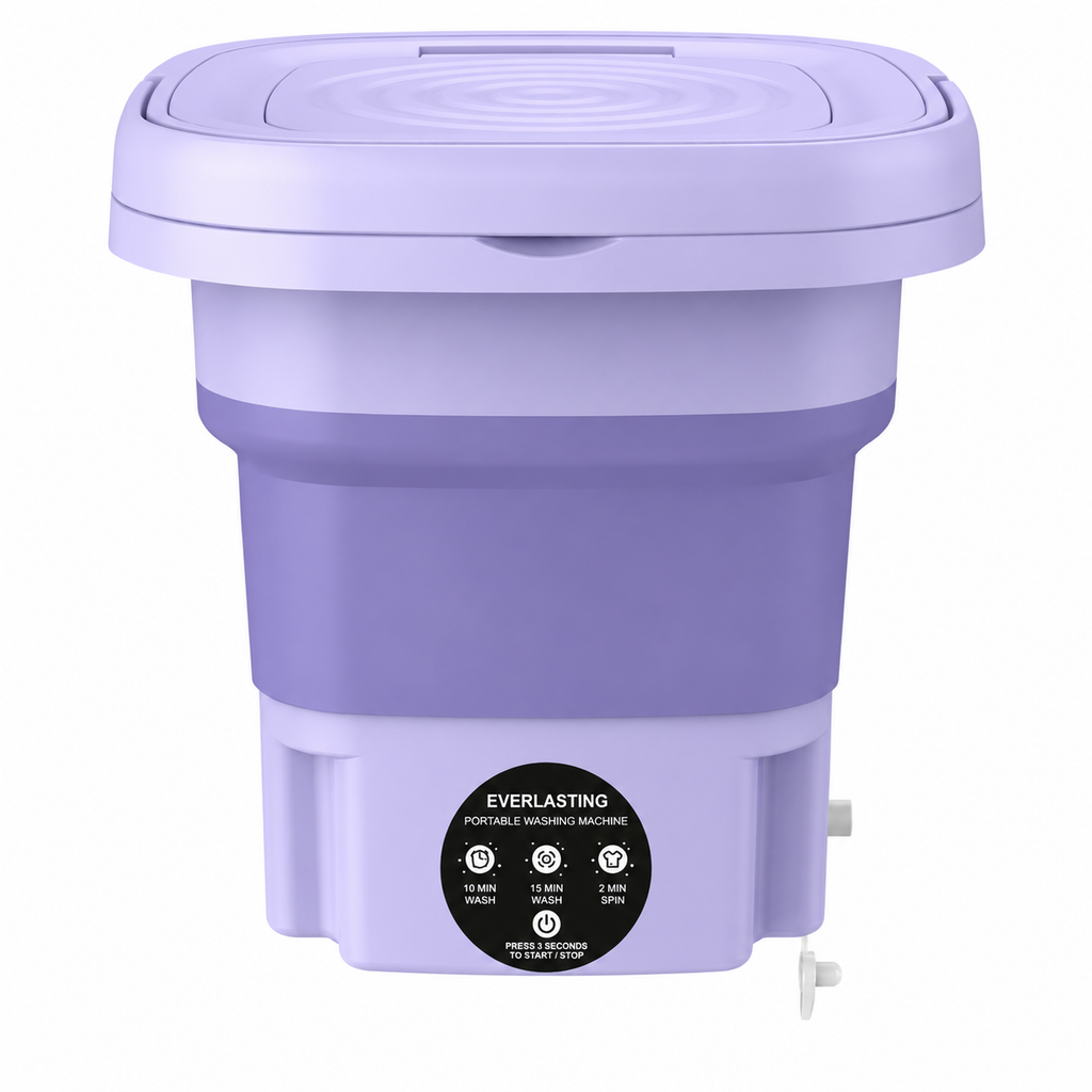 Semi Automatic Folding Mini Washing Machine with Dryer Deep Cleaning
