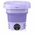 Semi Automatic Folding Mini Washing Machine with Dryer Deep Cleaning