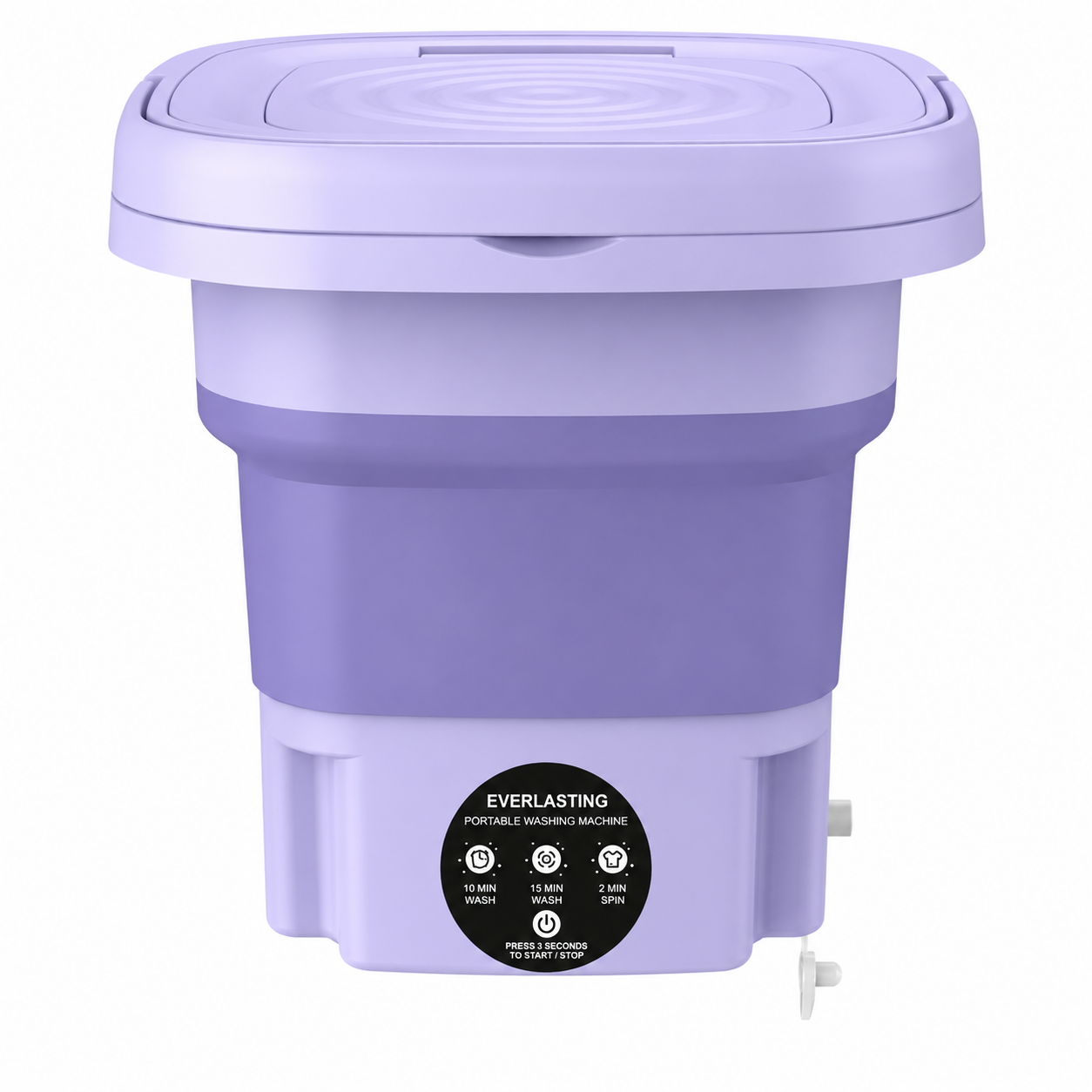 Semi Automatic Folding Mini Washing Machine with Dryer Deep Cleaning