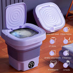 Semi Automatic Folding Mini Washing Machine with Dryer Deep Cleaning