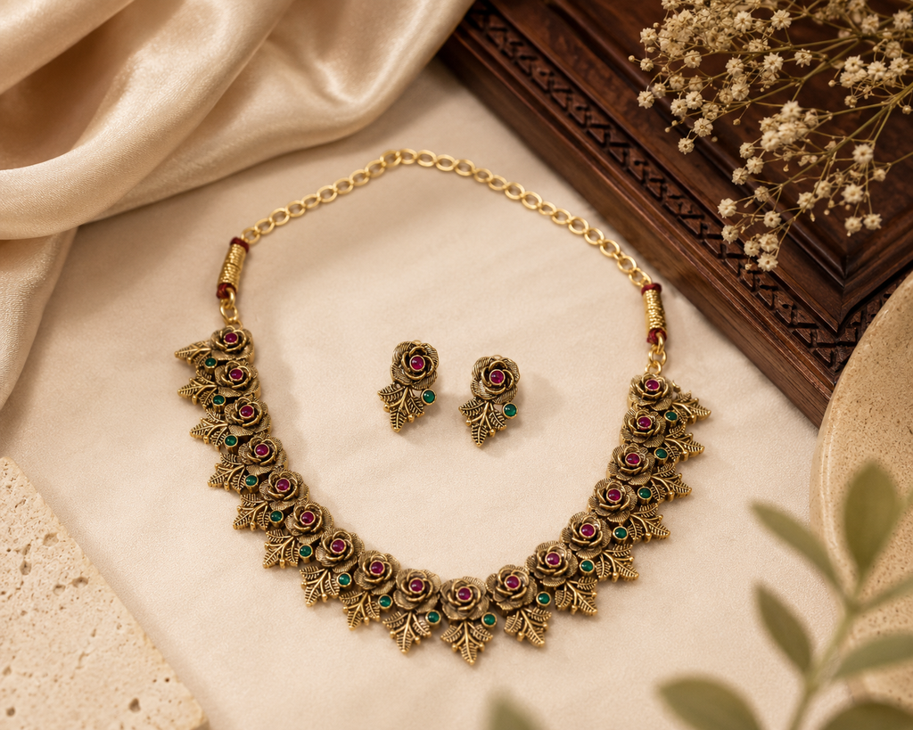 Everlasting Stone-Studded Jewellery