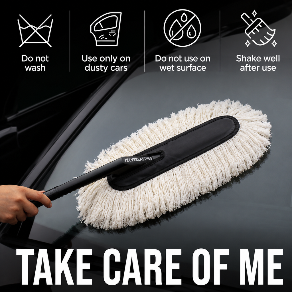 Everlasting Car Duster | Ceramic Wax Infused