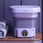 Semi Automatic Folding Mini Washing Machine with Dryer Deep Cleaning