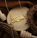 Everlasting Bottom Heart Style Name Necklace