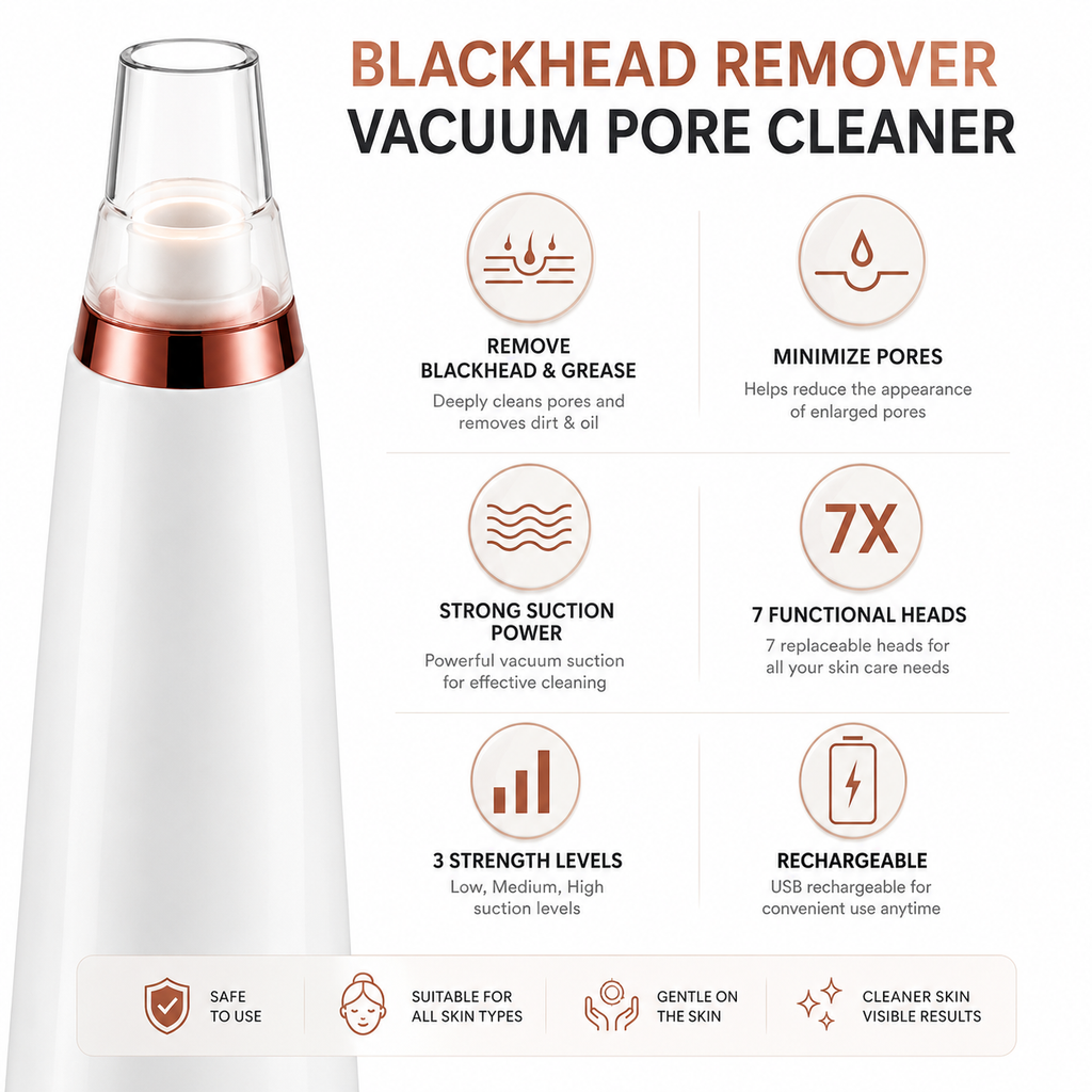 Everlasting 6 in 1 Multi-function Blackhead Remover