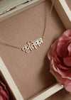 Everlasting Minimalist Personalized Hindi Name Necklace