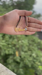 Everlasting Cute Panda Name Necklace