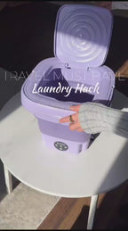 Semi Automatic Folding Mini Washing Machine with Dryer Deep Cleaning