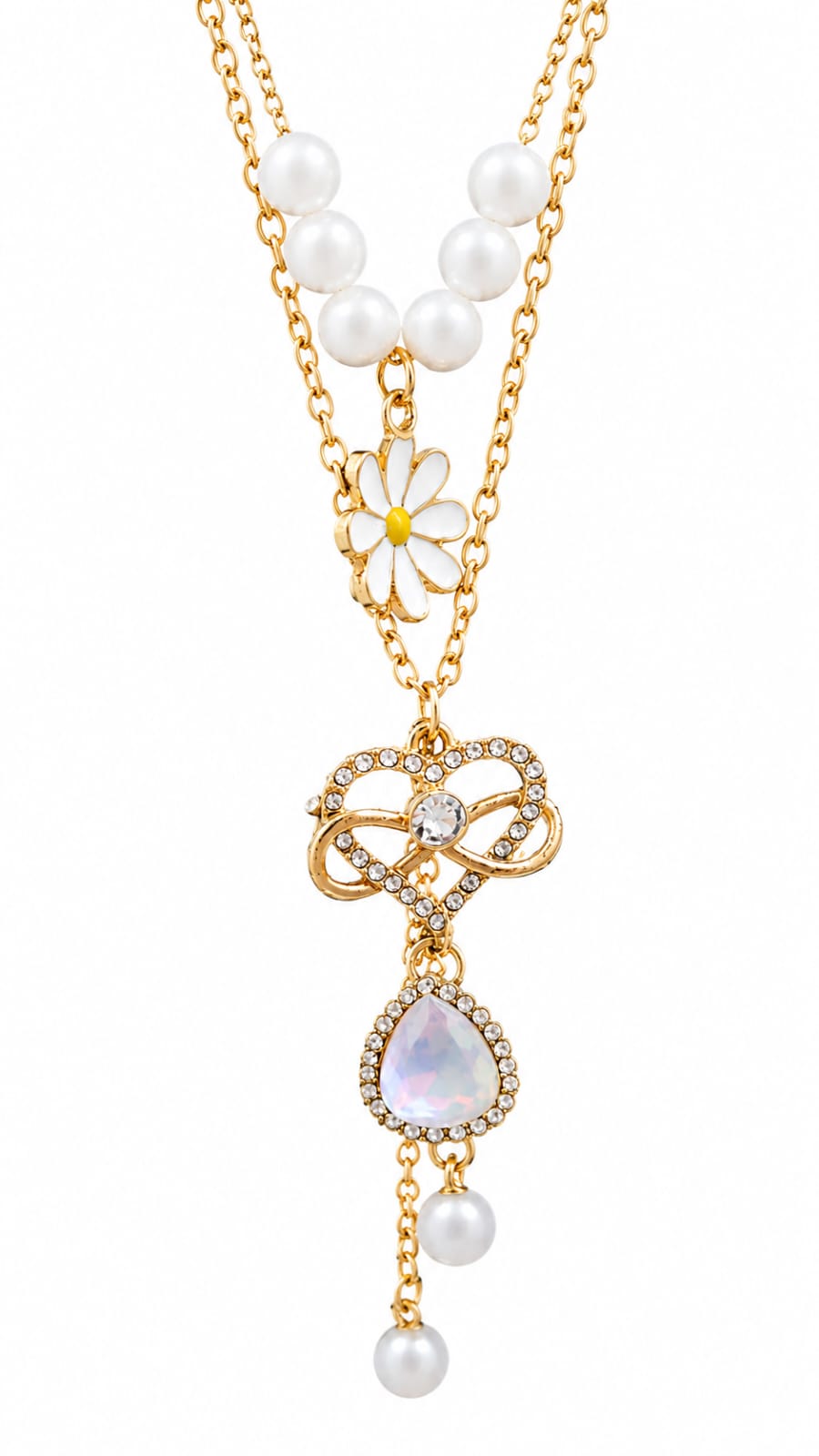 Everlasting Fairycore Pearl Necklace