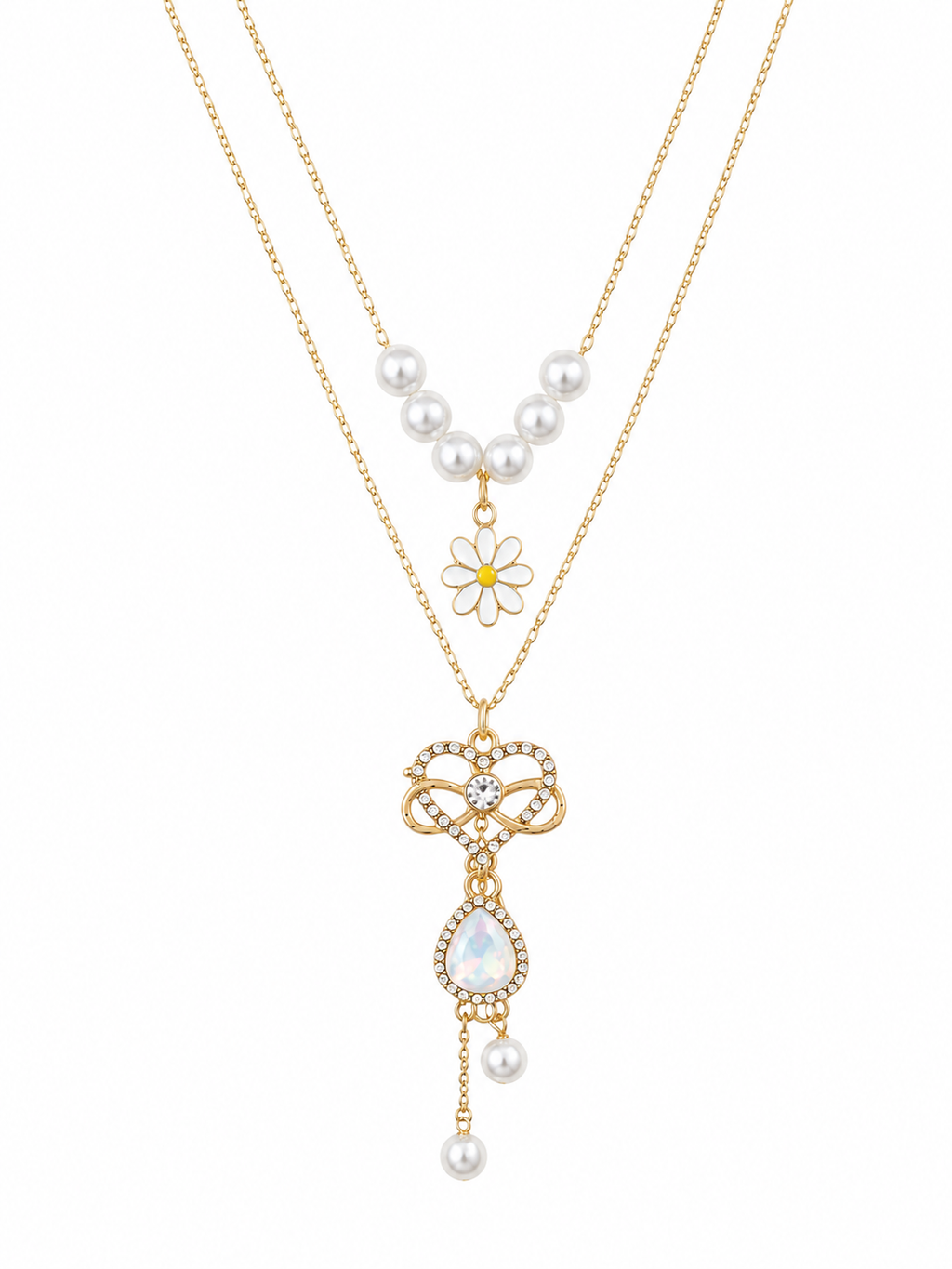 Everlasting Fairycore Pearl Necklace