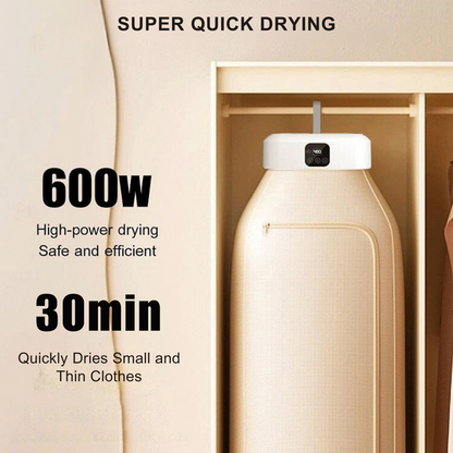 Portable Clothes Dryer,Mini Laundry Dryers with Remote Control