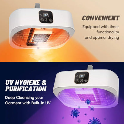 Portable Clothes Dryer,Mini Laundry Dryers with Remote Control