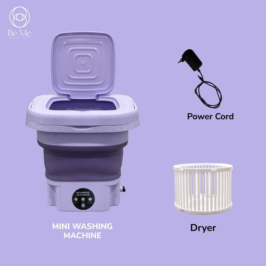 Semi Automatic Folding Mini Washing Machine with Dryer Deep Cleaning