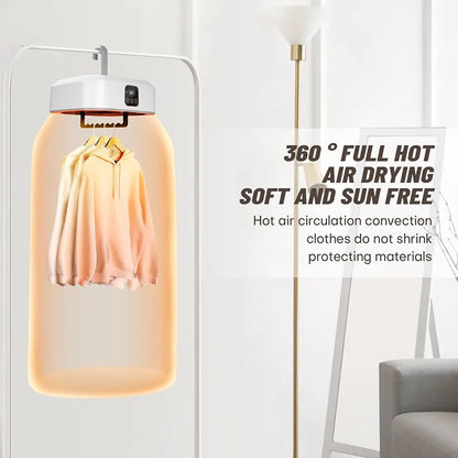 Portable Clothes Dryer,Mini Laundry Dryers with Remote Control